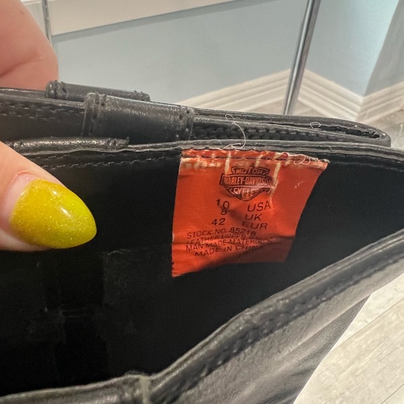 Womens size 10 Harley Davidson boot - Picture 3 of 3